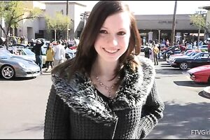Public masturbation and girl helps